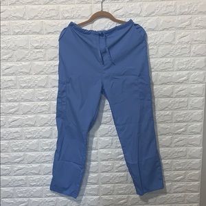 Light blue scrub pants
